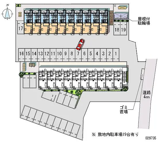 ★手数料０円★新潟市西区五十嵐一の町　月極駐車場（LP）